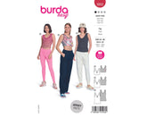 Schnittmuster burda easy - Top 5852